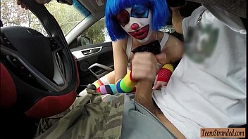 Preview 2 of 4th Night Blue Picture - Tight teen babe Mikayla Mico sucks and fucked by stranger