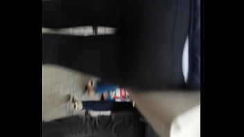Preview 2 of Japanese Orgasm Sex - sexy leggins girl street spandex ass