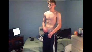 Preview 1 of Husband Cums Fast - Athletic boy cums on cam more at- www.gayclub69.net