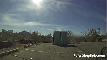 Preview 3 of Watch Asian Wife Fuck - Girl swallows cum on hiking trail in a Porta Potty Gloryhole