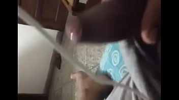 Preview 3 of Asian Hairy Grandpa - Me spanking my cock