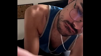 Preview 1 of Cute Small Tite Pussy Girl Sex - morning blowjob making my friend cum
