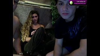 Preview 4 of Tapir Fucking Girl - MFM Teen Threesome on webcam