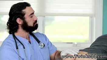 Preview 2 of Sixey Vedo Play - Hot old men gay porn Doctors&#039_ Double Dose