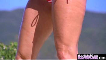 Preview 2 of Saxi Bahbi Hot - Big Butt Girl (ava addams) Get Oiled All Over And Anal Nailed video-04