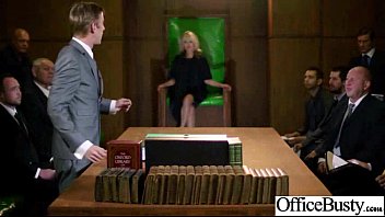 Preview 4 of Lena Paul In The Office - Big Melon Tits Girl (jasmine loulou) Hard Banged In Office video-19