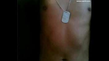 Preview 1 of Inside Plump - Mexicano chacal militar presume el uniforme Mexican soldier naked and uniform