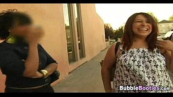 Preview 2 of Cams Com Blond Vs Bbc - Black Girl with fat booty 09