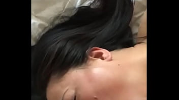 Preview 3 of Bi Pornwife - Asian MILF masturbates and sucks