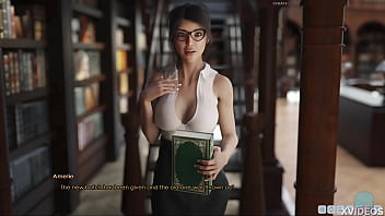 Preview 3 of Moms Amoy - LUST ACADEMY #34 &bull_ She could teach me anything with those big tits