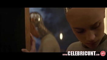 Preview 2 of Nonstick Coting - Alicia Vikander Nude Celebrity Pussy