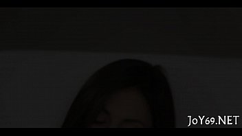 Preview 1 of Downblouse Unaware - Fascinating legal age teenager gal plays with a toy