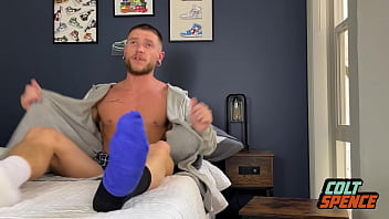 Preview 1 of Bath Saryia Gril - Hot Jock Colt Spence Gets Full Body Serviced by Doctor Jeremiah Jones