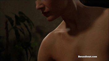 Preview 3 of Juliet Anderson Anal - Topless mistresses take turns whipping and slave training