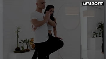 Preview 1 of Beauty Auny Sex Hd - Clea Gaultier Banged Deep by Personal Trainer After Yoga - WHITEBOXXX