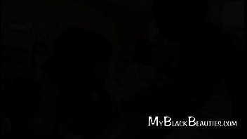 Preview 1 of Waitress Fuck Empty Restaurant - Amazing Chocolate Beauties