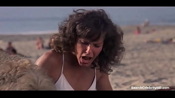 Preview 1 of Solo Emo Torture Strapon - Teal Roberts Cindy Silver Hardbodies 1984