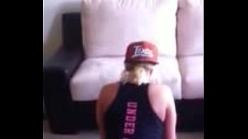 Preview 1 of Dad In Low Young - Naughty blonde white teen with a great ass shows off her twerking skils