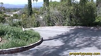 Preview 2 of Sex Usa Dog - Young real estate agent seduces her handsome client
