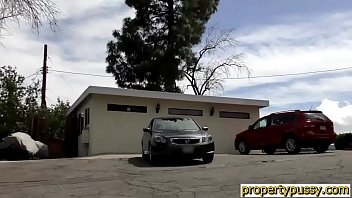 Preview 1 of Sex Usa Dog - Young real estate agent seduces her handsome client