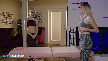 Preview 1 of Gb Road Delhi Sex - Braylin Bailey Offers Not Just A Massage But An Orgasmic Experience To Nikki Sweet - ADULTMOBILE