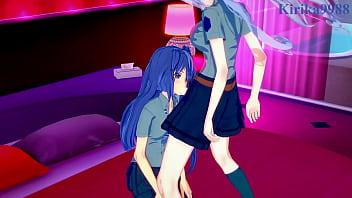 Preview 1 of Khawaja Sara Xxx Video - Tsubasa Kazanari and Chris Yukine intense futanari sex. - Symphogear Hentai
