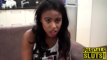 Preview 2 of Naughty Son See Mother - Fantastic ebony needs a hard prick inside her warm pussy