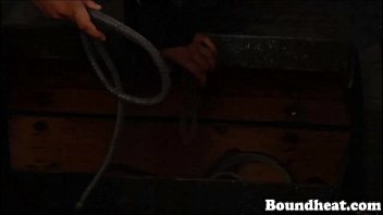Preview 3 of Free Nude Bayarang - Sexy slave woken up to get spanked