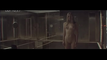 Preview 3 of Ebony Squit Oily Threesome - Claire Selby Machina 2015