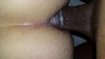 Preview 2 of Xxx Voider Of Fats Girls - Big black shemale cock in my tight white ass