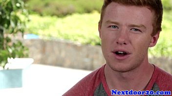 Preview 1 of Amateur Girl Fucked From Texas - Ginger hunk jerking off in sexy solo scene