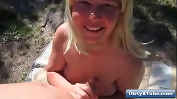 Preview 2 of Tube Tube Room - Homemade amateur blonde blowjob &amp_ facial HD