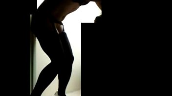 Preview 3 of Sex Videos Hd Kuliyall Australia - sissy CD ass fuck dildo standing up cumshot