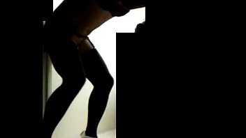 Preview 4 of Sex Videos Hd Kuliyall Australia - sissy CD ass fuck dildo standing up cumshot
