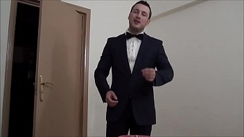 Preview 1 of Sister And Mom Boy - Waiter Hulk