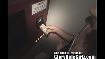 Preview 1 of Make Me Juice - Brunette milf Cindi in the gloryhole