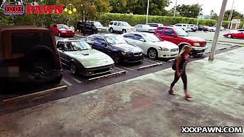Preview 1 of Abused Thai Hooker Anal - Blonde bimbo tries to sell car,  sells herself