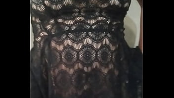 Preview 4 of Julie Mom Son Sex - En vestido transparente