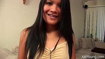 Preview 1 of Negrqo Japan - Kat Young touching herself on the couch