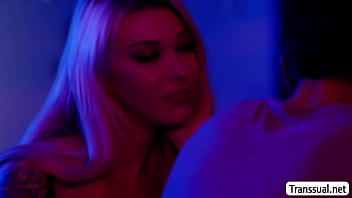 Preview 1 of Muslim Arab Fuk - Busty TS Aubrey Kate brings home stranger in club