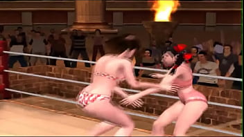 Preview 2 of Juana Acosta Rsvena De Sexo - Rumble Roses PS2 Aigle Ryona