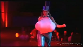 Preview 1 of Haylet Attwell - The Bustiest Stripper Ever