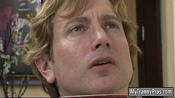 Preview 1 of Sixc Mom - Beautiful shemale Alexa Scout anal pounded on the couch