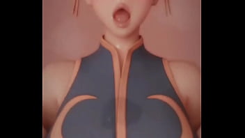 Preview 1 of Saney Neon - Chun li tits fucking