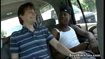 Preview 2 of Big Tit Beach Oiled Blondes - Interracial Bareback Hardcore Gay Porn Movie 12