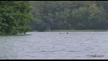 Preview 3 of Hotness Joi - Outdoor Sex with a Beautiful Blonde at the Middle of the Lake