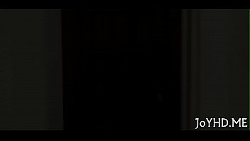 Preview 1 of Retro Satin Strapon Lesbians - j. twat split by big dick