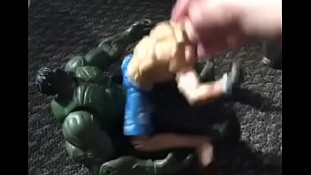Preview 3 of Omd Mom And Boys - huge green man destroys human