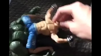Preview 4 of Omd Mom And Boys - huge green man destroys human