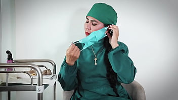 Preview 1 of Anal Costume Party - Latex Gloves Fetish